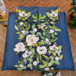 Soirée Alaya Teal 200 Thread Count Duvet Cover Set - thumbnail 4