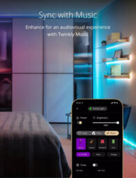 Twinkly Line Starter Kit App-Controlled Adhesive And Magnetic Smart Led Light Strip With Rgb (16 Million Colours) Extendable. 1.5M - thumbnail 6