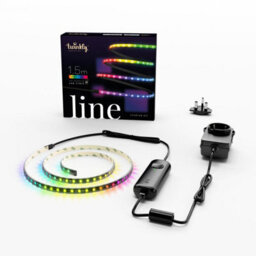 Twinkly Line Starter Kit App-Controlled Adhesive And Magnetic Smart Led Light Strip With Rgb (16 Million Colours) Extendable. 1.5M