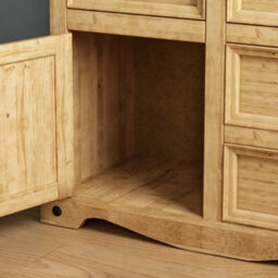 Lassic Vida Designs Corona 1 Door 4 Drawer Small Sideboard Storage Cabinet Cupboard - thumbnail 6