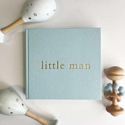 Photo Frames & Art Pf&a Linen Photo Album - Little Man - image 1