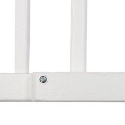 Bettacare Chunky Wooden Screw Fit Dog Gate, 63.5Cm - 105.5Cm, White, Wooden Dog Gate Gate, Screw Fit Pet Stair Gate, Puppy Gate - thumbnail 9