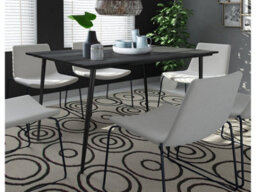 Dorel Home Monza Dining Table 120 Cm In Black - thumbnail 4