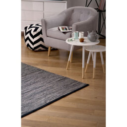 Orsina Stylish And Elegant Design Set Of Two White Round Side Tables, Durable And Sturdy Side Tables, Small Tables - thumbnail 4