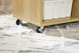 Sobuy Fbt152-N, Mobile Storage Cabinet Sofa Side Table End Table File Cabinet, Wood Veneer,w30Xd70Xh60 - thumbnail 7