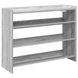 Vidaxl Shoe Rack Grey Sonoma 80X25X62 Cm Engineered Wood - thumbnail 2