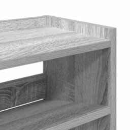 Vidaxl Shoe Rack Grey Sonoma 80X25X62 Cm Engineered Wood - thumbnail 7