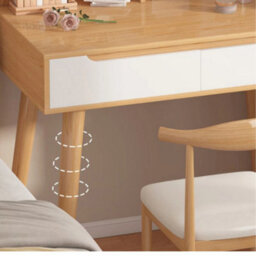 Makeup Vanity Dressing Table With Mirror & Storage Drawer - thumbnail 4