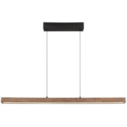 Luminosa Lighting Luminosa Olivus Bar Pendant Ceiling Light Matt Black Led Dimmable 3000K Touch Dimmer - thumbnail 3