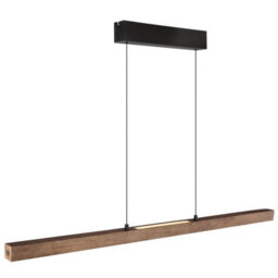 Luminosa Lighting Luminosa Olivus Bar Pendant Ceiling Light Matt Black Led Dimmable 3000K Touch Dimmer - thumbnail 5