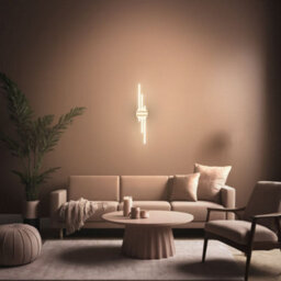 Briloner Modern Led Ceiling Light Flush Living Room Lamp Warm White Bedroom 21W, 2400Lm Coffee - thumbnail 6
