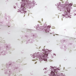 Julian Charles Home Jasmine Lilac Floral Super Soft Duvet Set - thumbnail 3