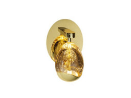 Luminosa Lighting Luminosa Rocio Integrated Led Wall Lamp Gold 3000K - Uk Stock - thumbnail 5