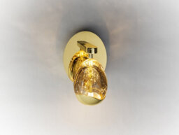Luminosa Lighting Luminosa Rocio Integrated Led Wall Lamp Gold 3000K - Uk Stock - thumbnail 4