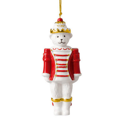 Villeroy & Boch Christmas Classics 2026 Teddy Nutcracker Ornament