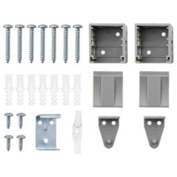 Walplus Window Blind With Curtains Manual Silver Aluminium - thumbnail 8