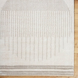 Livabliss Fossay Shaggy-Washable Beige Brown Green Grey Global High Pile Living Bedroom Rug 160 X 213 Cm Easy Care, Non Shedding - thumbnail 7