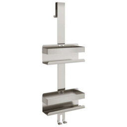 Berkfield Durable Hanging Shower Caddy Brushed 304 Stainless Steel