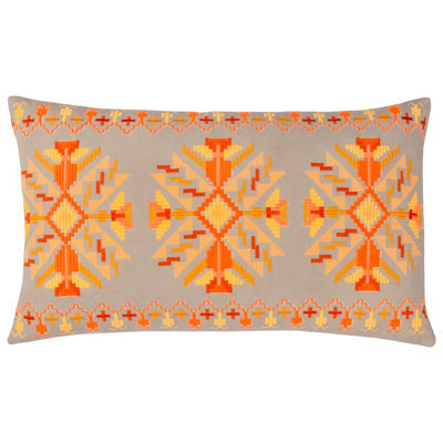 Furn. Kalina Embroidered 100% Cotton Cushion Cover - image 1