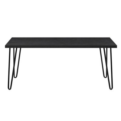 Dorel Owen Retro Coffee Table In Black Oak Look - image 1
