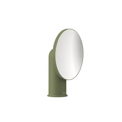 Cosmic Vanity Mirror, Magnifying Mirror 5X, Countertop, Green, Geyser Collection - image 1