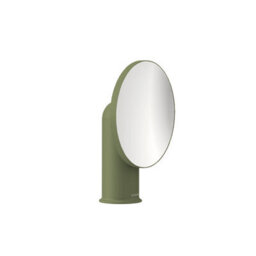 Cosmic Vanity Mirror, Magnifying Mirror 5X, Countertop, Green, Geyser Collection - thumbnail 1