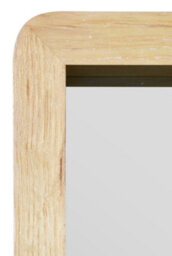 "Mirroroutlet The Naturalis - Solid Oak Rounded Corner Leaner / Wall Mirror 63"" X 31"" (160Cm X 80Cm) Scandinavian 'scandi' Inspired" - thumbnail 7