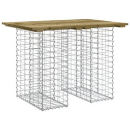 Berkfield Garden Bench Gabion Design 100X70X72 Cm Impregnated Wood Pine - thumbnail 2
