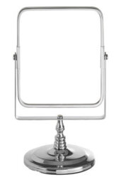 Orsina Cassini Chrome Table Mirror