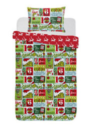 Homespace Direct Ltd The Grinch 12 Days Of Christmas Duvet Cover Set - thumbnail 3