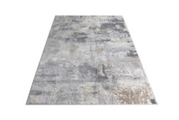 Stratus Interiors Sapphire Large Living Room Rug 200 X 290 Cm - Brown / Beige / Grey / White / Silver - Large - thumbnail 2