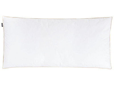 Wyld And Coco Evercomfort White Triple Compartment Down Pillow 40 X 80 Cm, Cotton Casing - image 1