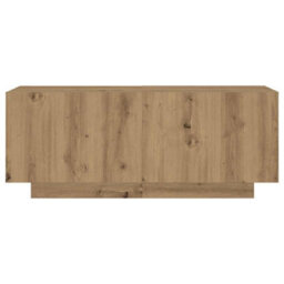 Walplus Tv Cabinet With Led Lights Artisan Oak 300X35X40 Cm Engineered Wood - thumbnail 9