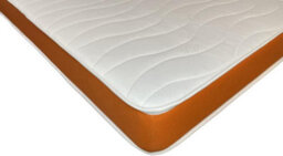Wilson Beds Limited - 4Ft Small Double Rainbow Kids Basic Orange Quilted Conventional Foam Free Spring Mattress - thumbnail 2