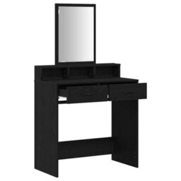 Walplus Dressing Table Black Oak 79 X 41 X 140 Cm Engineered Wood - thumbnail 5