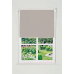 Plain Straight Edge Daylight Roller Blind 165Cm Drop X 70Cm Natrual