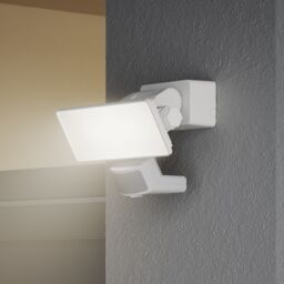 GoodHome Davern Awl1021-Iw White Mains-Powered Cool White Outdoor Led Pir Floodlight 2000Lm - thumbnail 7