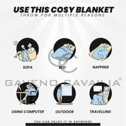Gc Gaveno Cavailia Luxury Faux Fur Throw 150X200 Cm Charcoal Fleece Blanket For Double Bed & Sofa Bed - thumbnail 7
