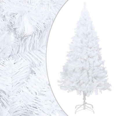 Berkfield Artificial Christmas Tree With Thick Branches White 180 Cm Pvc - image 1