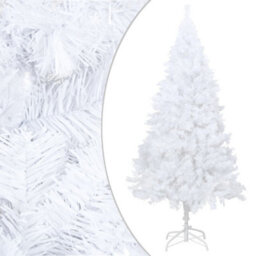 Berkfield Artificial Christmas Tree With Thick Branches White 180 Cm Pvc