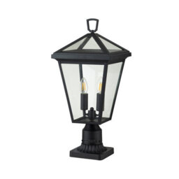 Luminosa Lighting Luminosa Hinkley Alford Place Outdoor Pedestal Light Museum Black, Ip44 - thumbnail 5