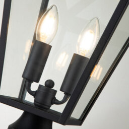 Luminosa Lighting Luminosa Hinkley Alford Place Outdoor Pedestal Light Museum Black, Ip44 - thumbnail 2