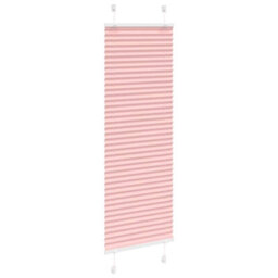 Berkfield Pleated Blind Pink 50X100 Cm Fabric Width 49.4 Cm Polyester - thumbnail 3