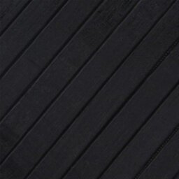 Berkfield Rug Rectangular Black 70X400 Cm Bamboo - thumbnail 7