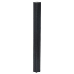 Berkfield Rug Rectangular Black 70X400 Cm Bamboo - thumbnail 3