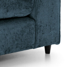Abakus Direct Harriet Crushed Chenille 2 Seater Sofa In  Dark Blue - thumbnail 6
