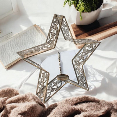 Minster Candle Holder - Metal - L9 X W37 X H37 Cm - image 1