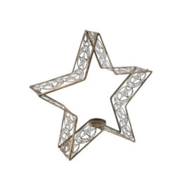 Minster Candle Holder - Metal - L9 X W37 X H37 Cm - thumbnail 2