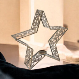 Minster Candle Holder - Metal - L9 X W37 X H37 Cm - thumbnail 3