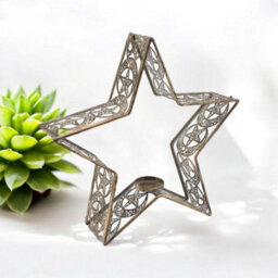 Minster Candle Holder - Metal - L9 X W37 X H37 Cm - thumbnail 4